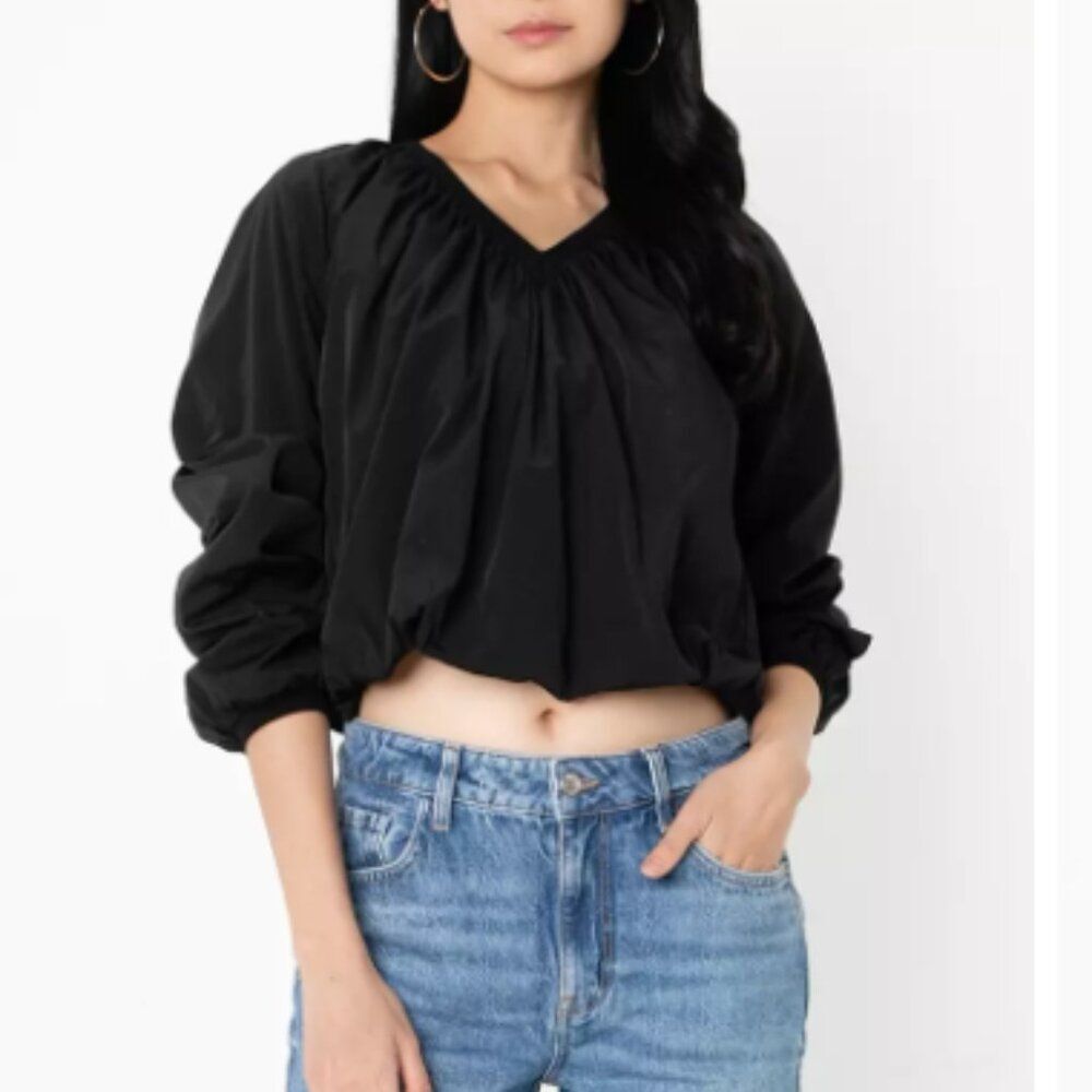 ZARA Bloom Blouse